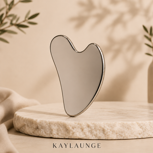 KAYLAUNGE Stainless Steel Heart Gua Sha Tool